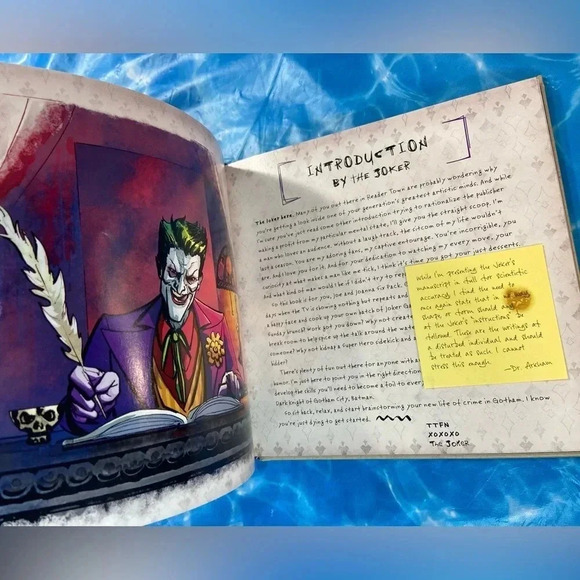 The World According to Joker -  2014 Hardcover 🤡🤪🦇 - Picture 6 of 14